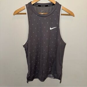 Nike Stars Running Dri-Fit Racerback Tank Top Women’s Size Small